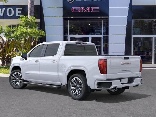 Glacier White Tricoat 2026 GMC Sierra 1500 Denali