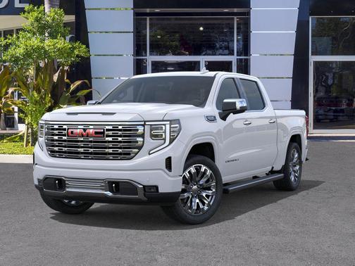 Glacier White Tricoat 2026 GMC Sierra 1500 Denali