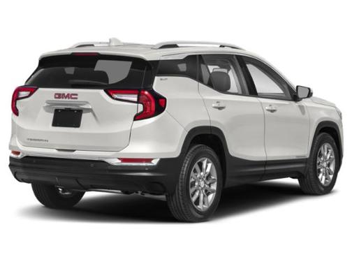 White Frost Tricoat 2023 GMC Terrain Denali