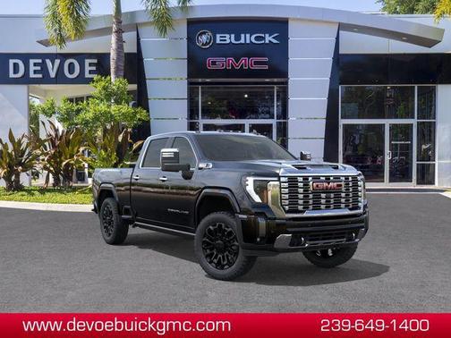 Onyx Black 2026 GMC Sierra 2500 Denali