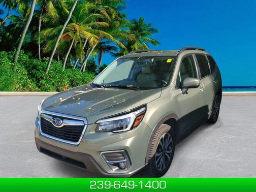 Jasper Green Metallic 2021 Subaru Forester Limited