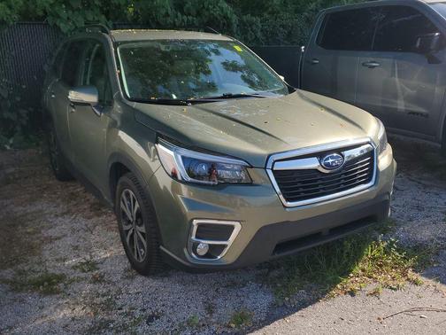 Jasper Green Metallic 2021 Subaru Forester Limited