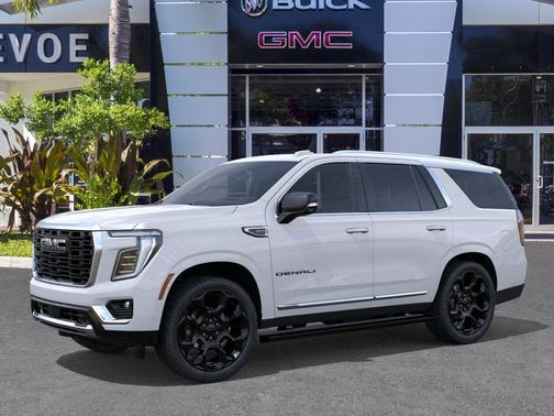 Glacier White Tricoat 2026 GMC Yukon Denali