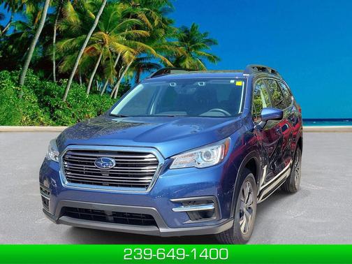 Abyss Blue Pearl 2022 Subaru Ascent Premium 8-Passenger