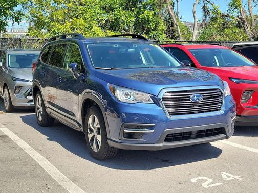 Abyss Blue Pearl 2022 Subaru Ascent Premium 8-Passenger