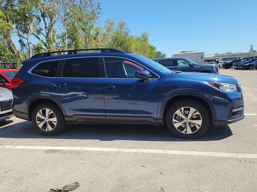 Abyss Blue Pearl 2022 Subaru Ascent Premium 8-Passenger