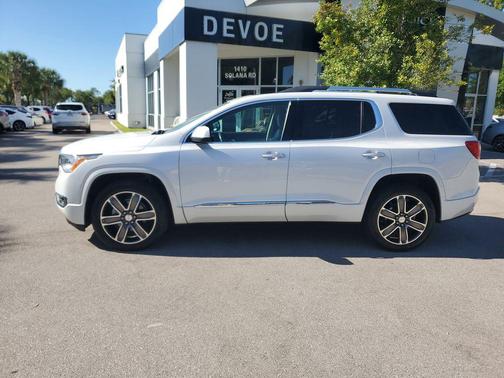 White Frost Tricoat 2017 GMC Acadia Denali