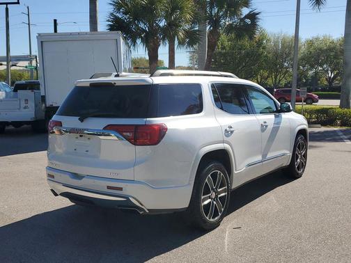 White Frost Tricoat 2017 GMC Acadia Denali