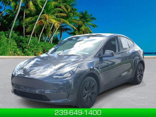 Stealth Grey 2025 Tesla Model Y Long Range Dual Motor Rear-Wheel Drive