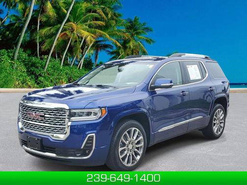 Ultra Blue Metallic 2023 GMC Acadia Denali
