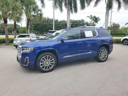 Ultra Blue Metallic 2023 GMC Acadia Denali