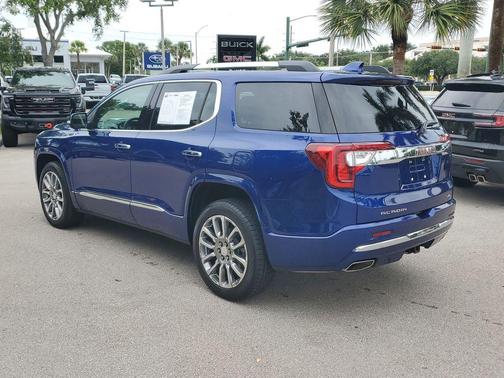 Ultra Blue Metallic 2023 GMC Acadia Denali
