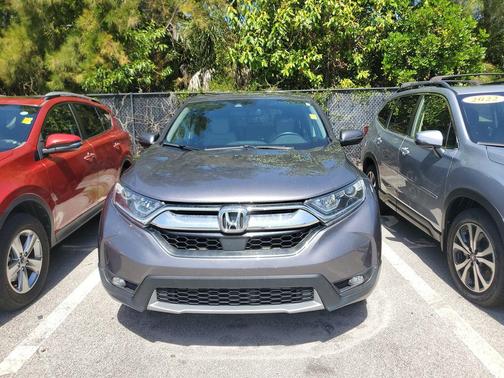 GRAY 2019 Honda CR-V EX-L