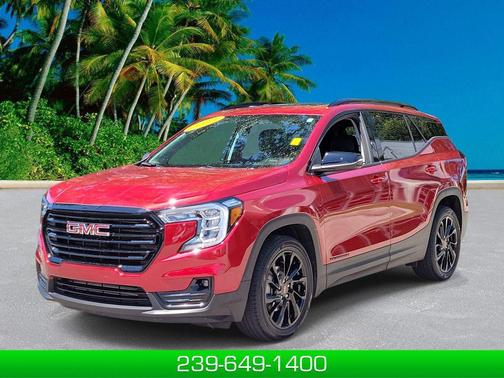 Volcanic Red Tintcoat 2023 GMC Terrain SLT