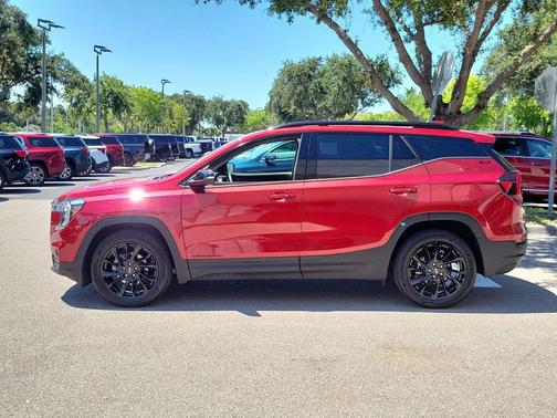 Volcanic Red Tintcoat 2023 GMC Terrain SLT
