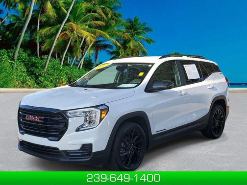 Summit White 2023 GMC Terrain SLE