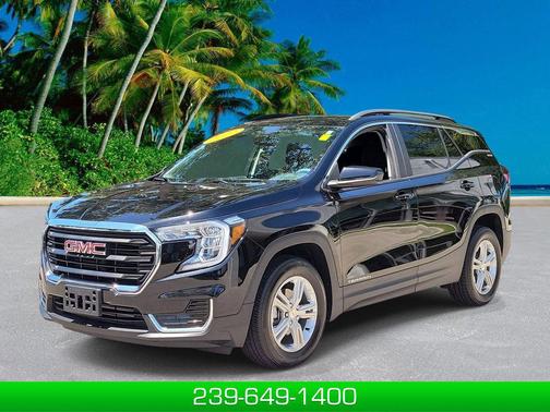 Ebony Twilight Metallic 2022 GMC Terrain SLE