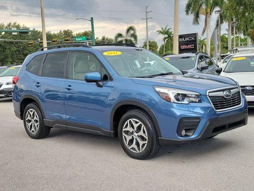 Horizon Blue Pearl 2021 Subaru Forester Premium