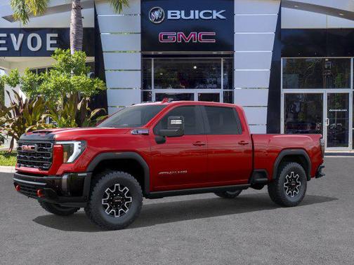 Volcanic Red Tintcoat 2026 GMC Sierra 2500 AT4X