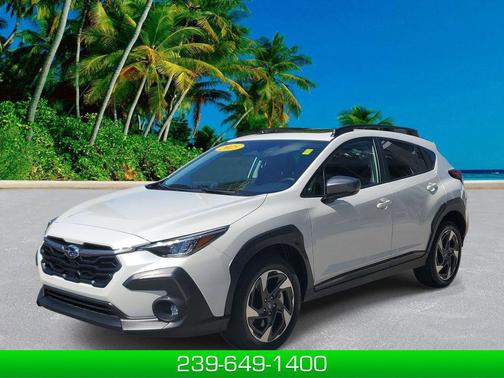Crystal White Pearl 2025 Subaru Crosstrek Limited