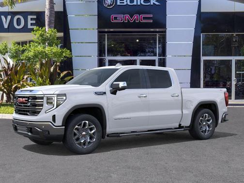 Summit White 2026 GMC Sierra 1500 SLT