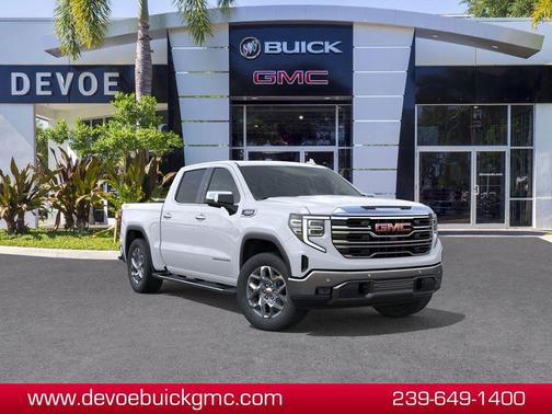 Summit White 2026 GMC Sierra 1500 SLT