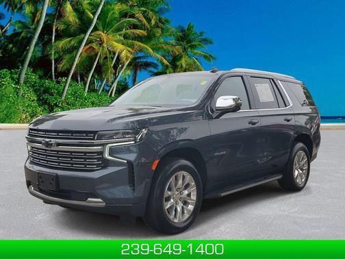 Shadow Gray Metallic 2021 Chevrolet Tahoe Premier SUV