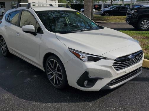 Crystal White Pearl 2024 Subaru Impreza Sport