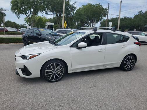 Crystal White Pearl 2024 Subaru Impreza Sport