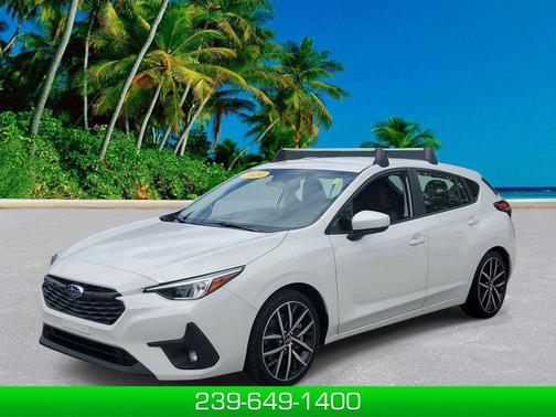 Crystal White Pearl 2024 Subaru Impreza Sport