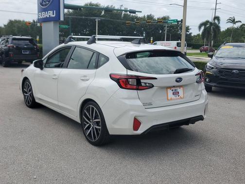Crystal White Pearl 2024 Subaru Impreza Sport