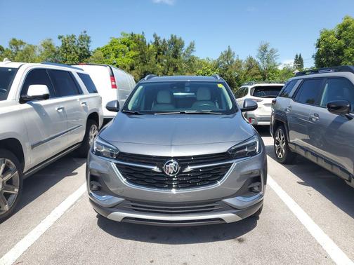 Satin Steel Metallic 2021 Buick Encore GX Essence