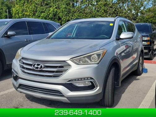 Sparkling Silver 2018 Hyundai Santa Fe Sport 2.4L
