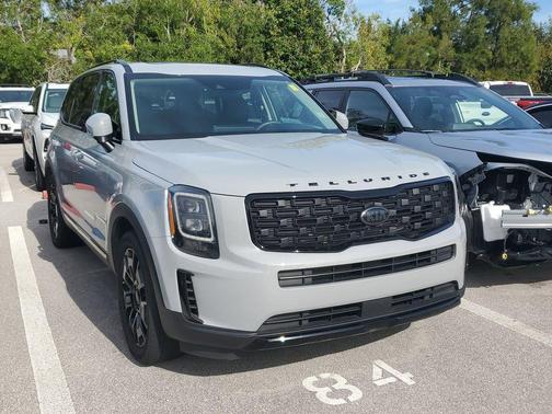 Wolf Gray 2021 Kia Telluride EX