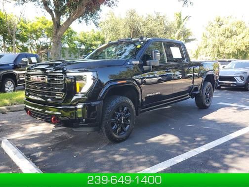 Onyx Black 2024 GMC Sierra 2500 AT4