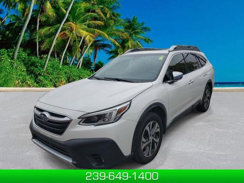 Crystal White Pearl 2020 Subaru Outback Touring XT SUV