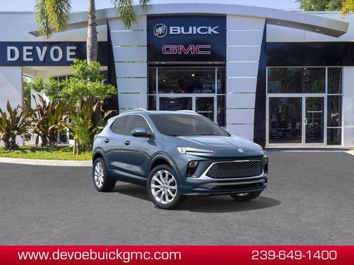 Ocean Blue Metallic 2026 Buick Encore GX Avenir