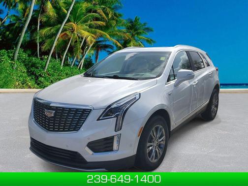 Crystal White Tricoat 2023 Cadillac XT5 Premium Luxury