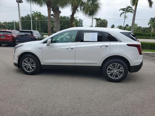 Crystal White Tricoat 2023 Cadillac XT5 Premium Luxury