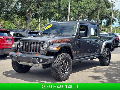 Granite Crystal Metallic Clearcoat 2023 Jeep Gladiator Mojave 4x4