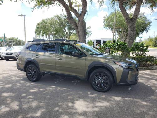 Autumn Green Metallic 2023 Subaru Outback Onyx Edition