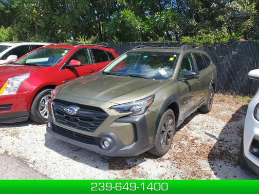 Autumn Green Metallic 2023 Subaru Outback Onyx Edition