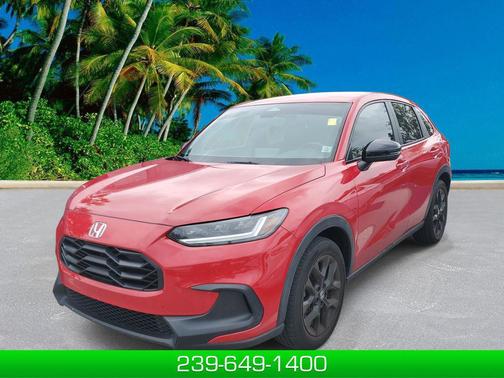 Milano Red 2023 Honda HR-V 2WD Sport