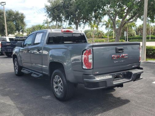 Satin Steel Metallic 2022 GMC Canyon AT4