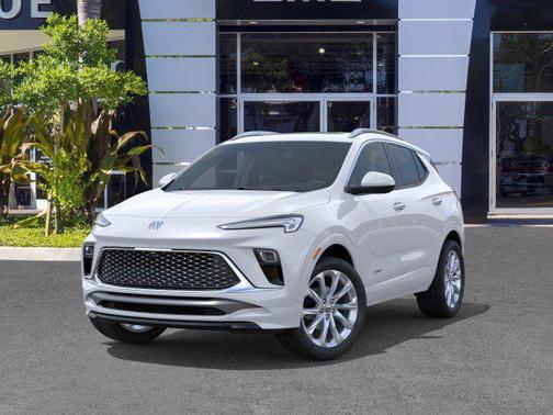White Frost Tricoat 2026 Buick Encore GX Avenir