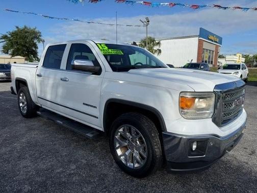 White 2015 GMC Sierra 1500 SLT