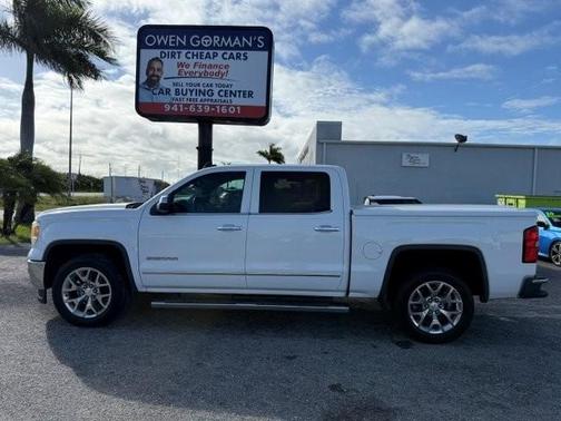 White 2015 GMC Sierra 1500 SLT