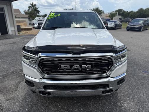 Ivory White Tri-Coat Pearlcoat 2021 RAM 1500 Limited