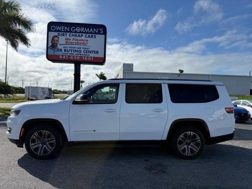 Bright White Clearcoat 2024 Jeep Wagoneer L Series II 4x4