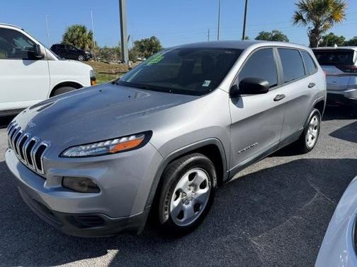 Billet Silver Metallic Clearcoat 2016 Jeep Cherokee Sport